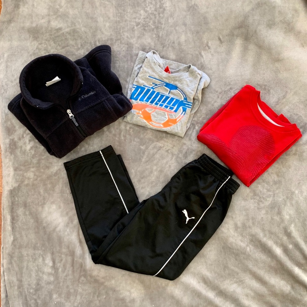 Boys Lot Puma, Columbia, Champion